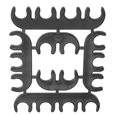 Separatore per cavi di accensione da 8 mm, ABS, nero, resistente all'usura, resistente al calore, morsetto separatore durevole