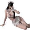 Erotic Lingerie Cosplay As a Cute Maid Costume Sexy Without Stripping Passion Three-point Pure Desire Uniform Temptation