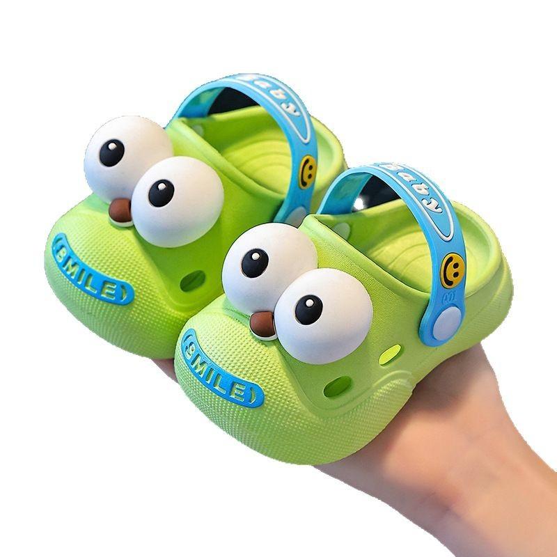 Cartoon Paradise Kids Sandals Summer Non Slip Pvc Beach Shoes For Boys Girls