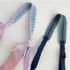 Diamond Pattern Extra Wide Shoulder Strap - Adjustable Detachable for Camera Bag Laptop Case Luggage