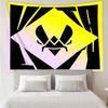 logo Team Vitality Tapestry for Bedroom Aesthetic Classroom Tapestries Wall Hanging for Living Room Dorm Office,Ideal Creative Gift