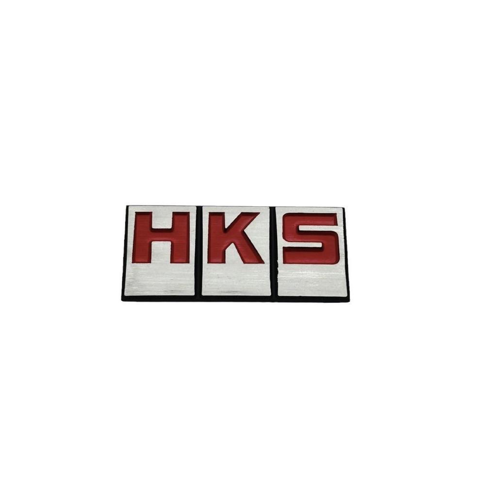 HKS 3D Metal Badge for Honda Cars