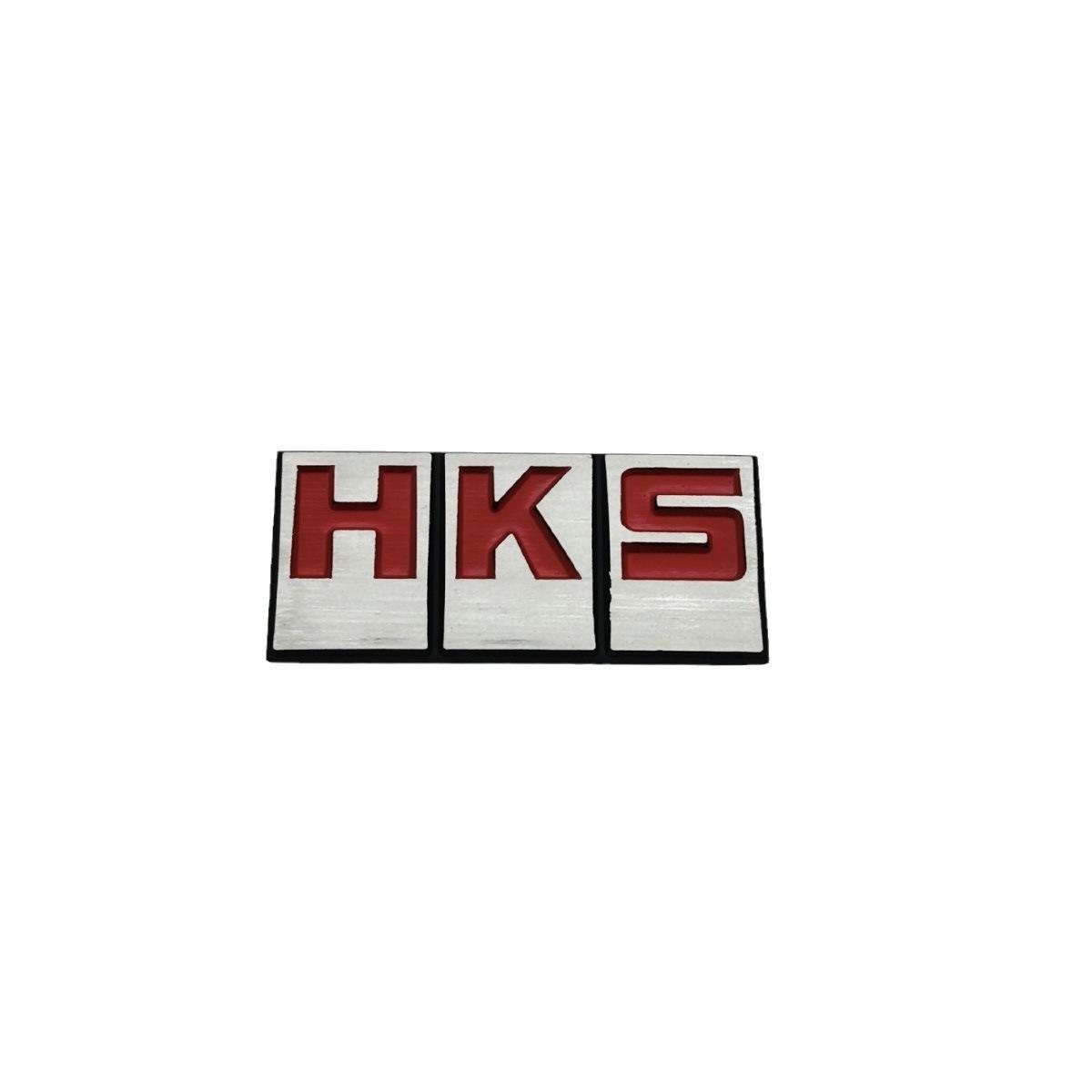 Металлическая 3D-наклейка HKS для автомобилей Honda