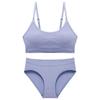 Drahtloses Push-up-Camisole-BH-Set für Damen: Nahtlose, gepolsterte, bequeme Nachtwäsche zum Schlafen, Schöner Rücken, Große Größen, Teenager