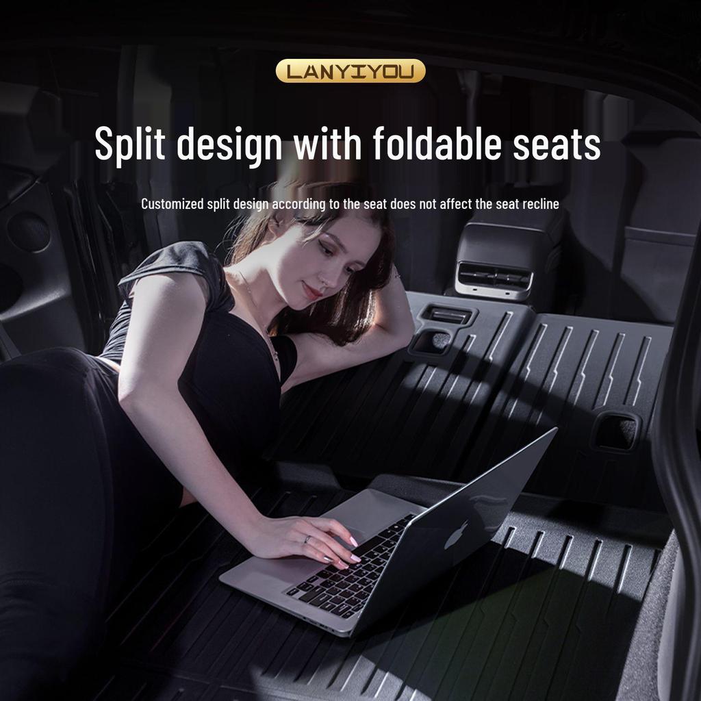 TPE Trunk & Tailgate Mat for 2025 Toyota Prado