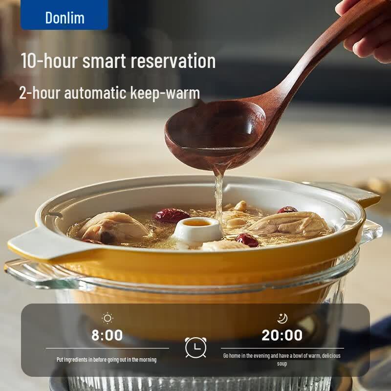 Donlim Multi-function Electric Steamer and Stew Pot CN plug (adapter included)