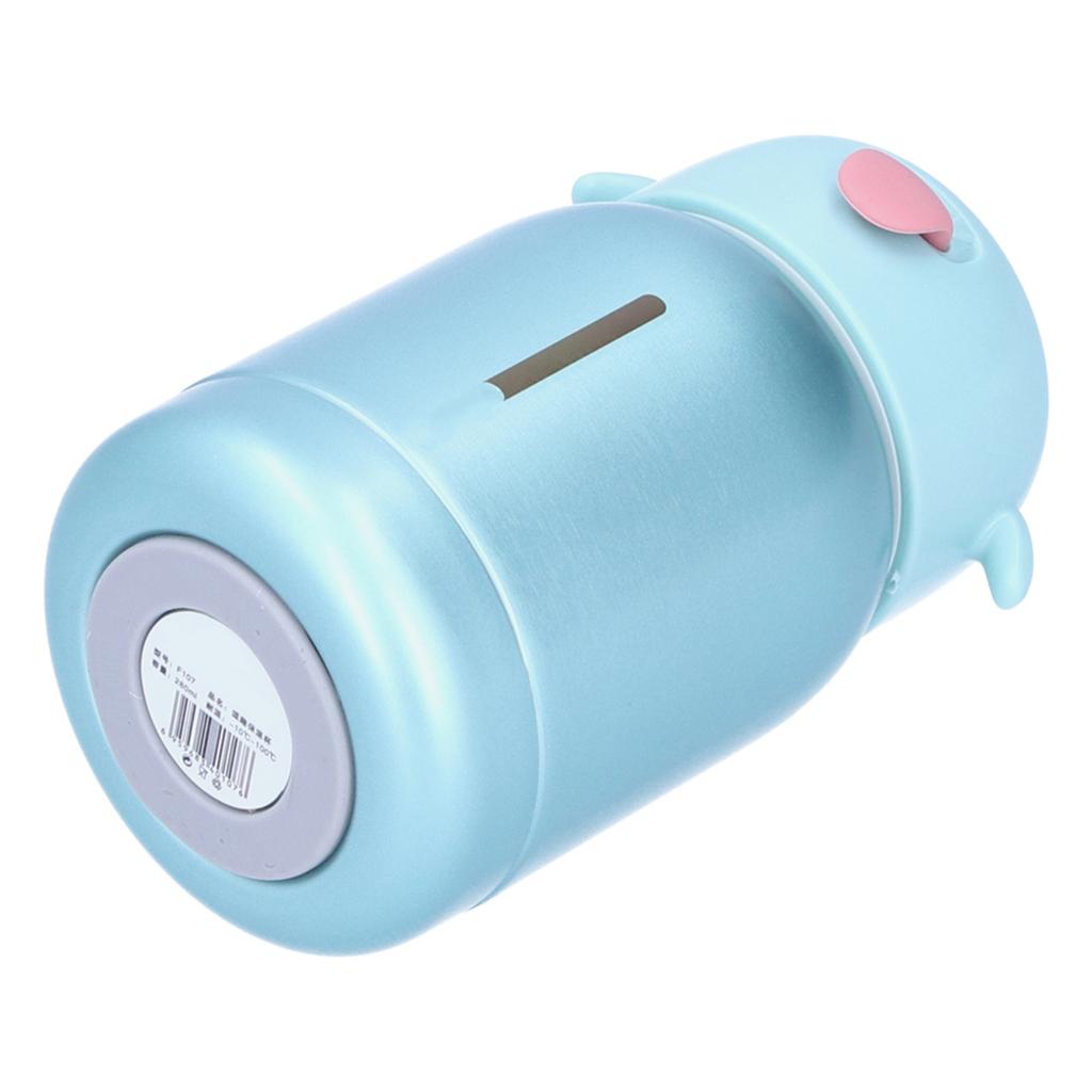 Stainless Steel Vacuum Flask Children s Mini Portable Baby Silicone Water Cup for Home SchoolGreen