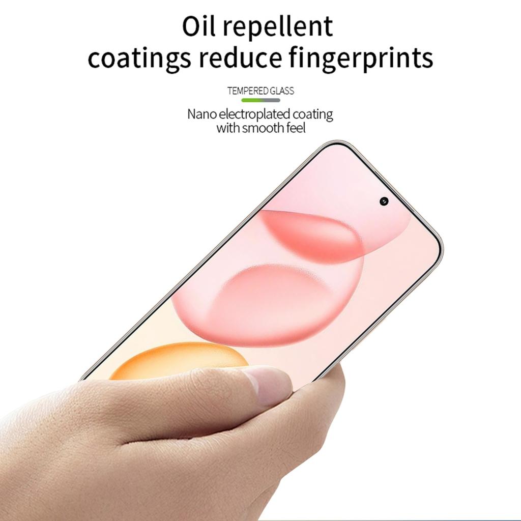 For Honor 400 5G (Global) Screen Protector MOFI 9H Full Glue Full Coverage High Aluminum-Silicon Glass Film