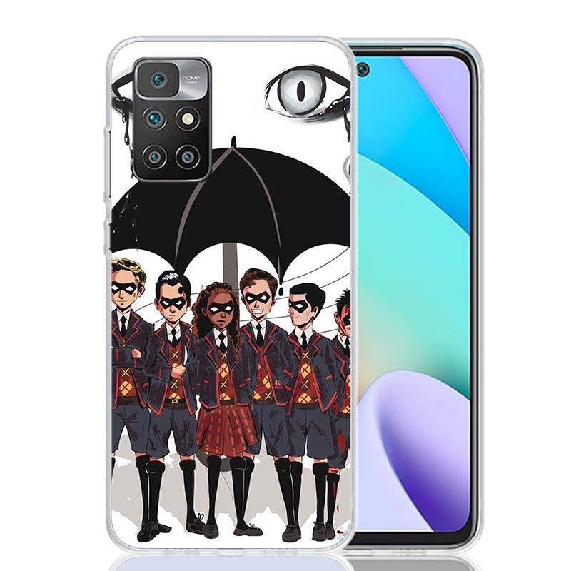 The Umbrella Academy Case Phone Cover for Xiaomi Redmi 13 13C 14C 12 12C 10 10C 10A 9 9C 9A 9T 8 8A 7 7A 6 Pro 6A K70 K60 K40 K2