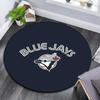 Toronto Blue Jays Round Area Rug,Carpet Rug for Living Room Bedroom Sofa Playroom Decor,Non-slip Floor Mat