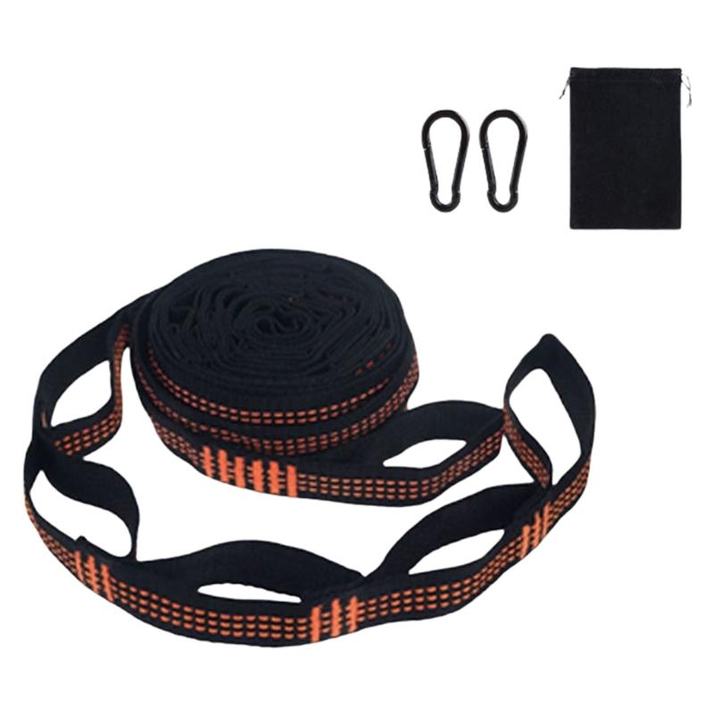 

Weatherproofs Hammock Suspension System Nylon Straps Easy Setups Storage Bag Included for Hammock 200cm