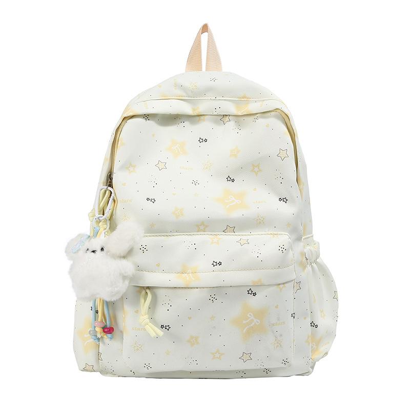 Large-capacity Student Schoolbag - Cute Style Travel Shoulder Bag - Fresh and Light Lady Bag