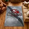 Dinosaurs Jungle Patterned Rug Soft Nonslip Carpet For Kids Bedroom Play Area Home Decor Memorial Gift