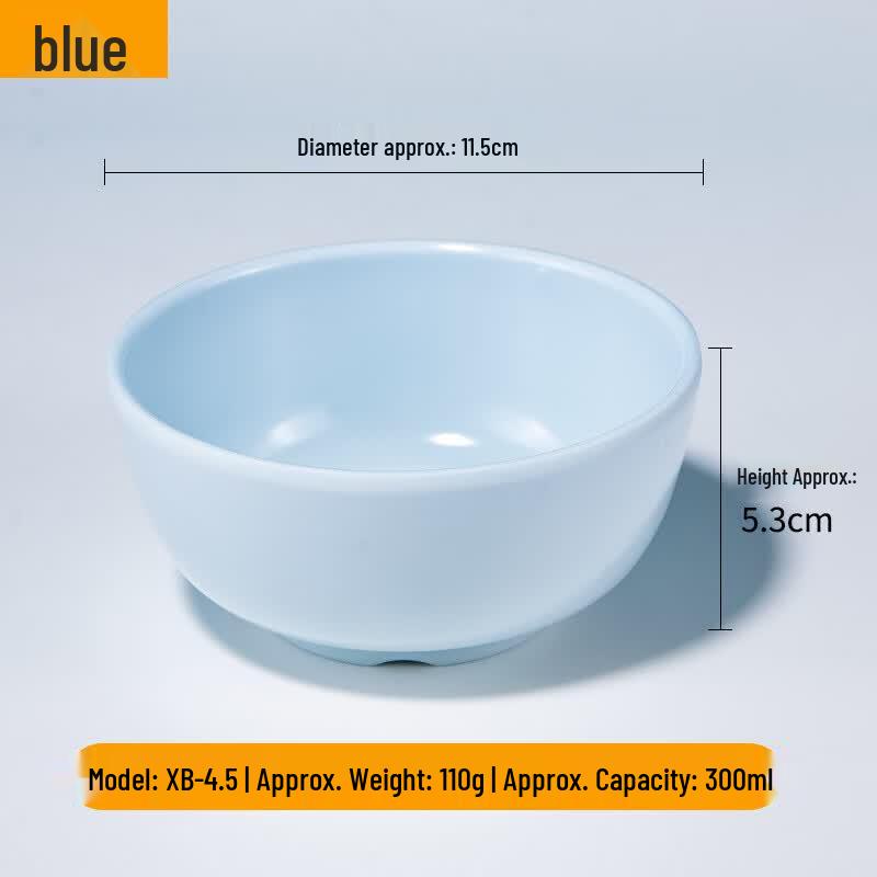 JML Melamine Rice & Soup Bowls