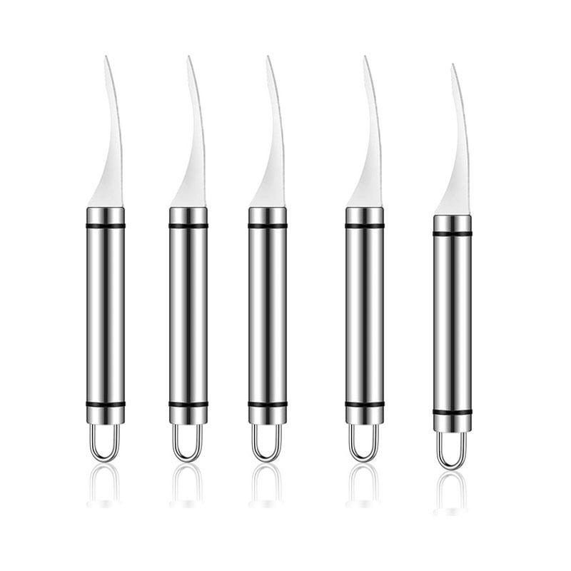 Stainless Steel Shrimp Stripper Peeler Shrimp Line Prawn Shell Peeler  Durable Shrimp Cleaner Knife Kitchen Shrimp Peeling Tools