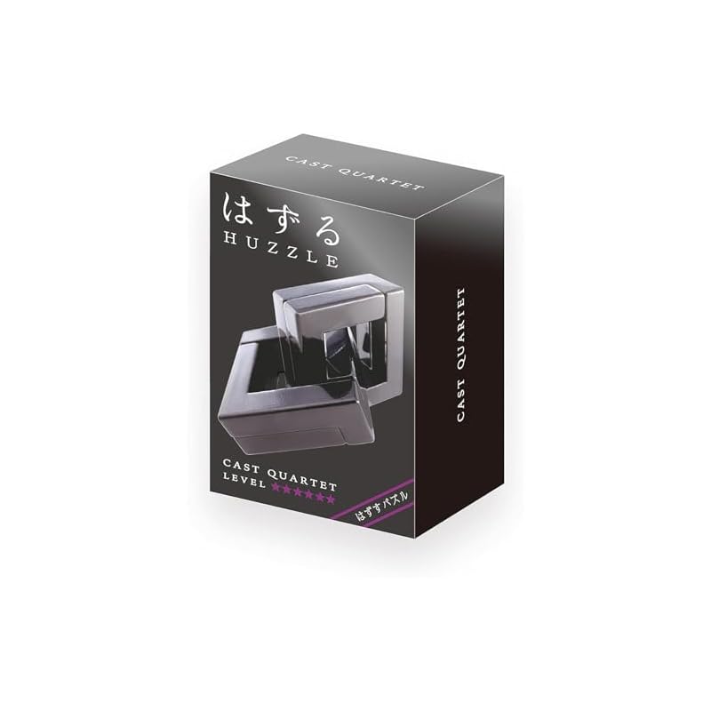 HANAYAMA Puzzle Huzzle CAST QUARTET [Difficulty Level 6]