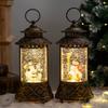 Christmas decoration crystal ball music box snowflakes wind lantern creative Christmas gift
