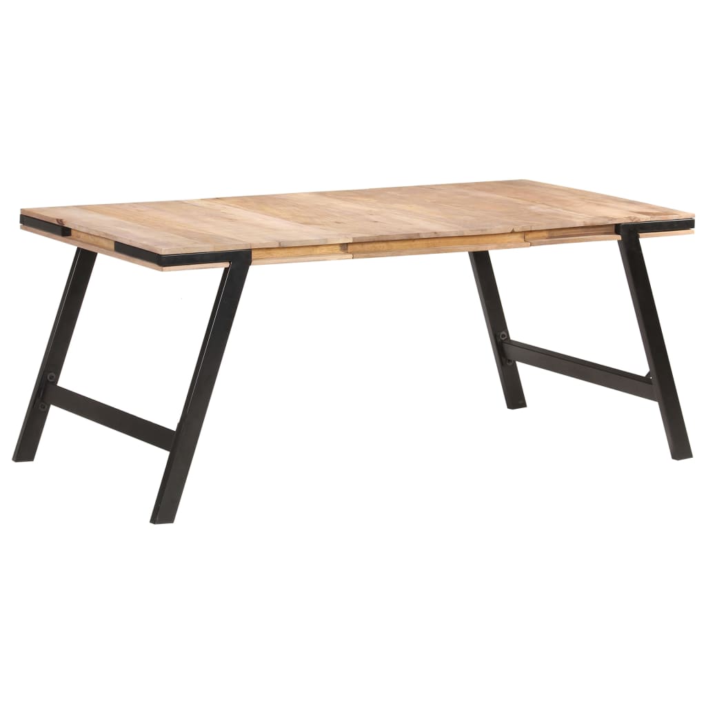 Dining Table 180 x 90 x 76 cm Solid Mango Wood