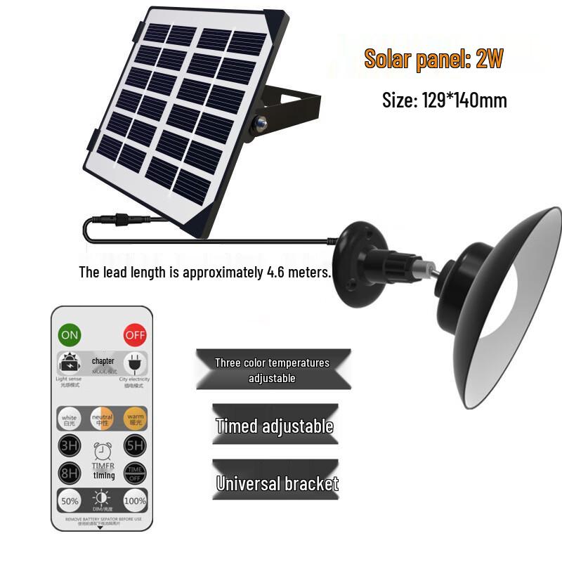 

NuFeng Remote Control Outdoor Solar LED Wall Light