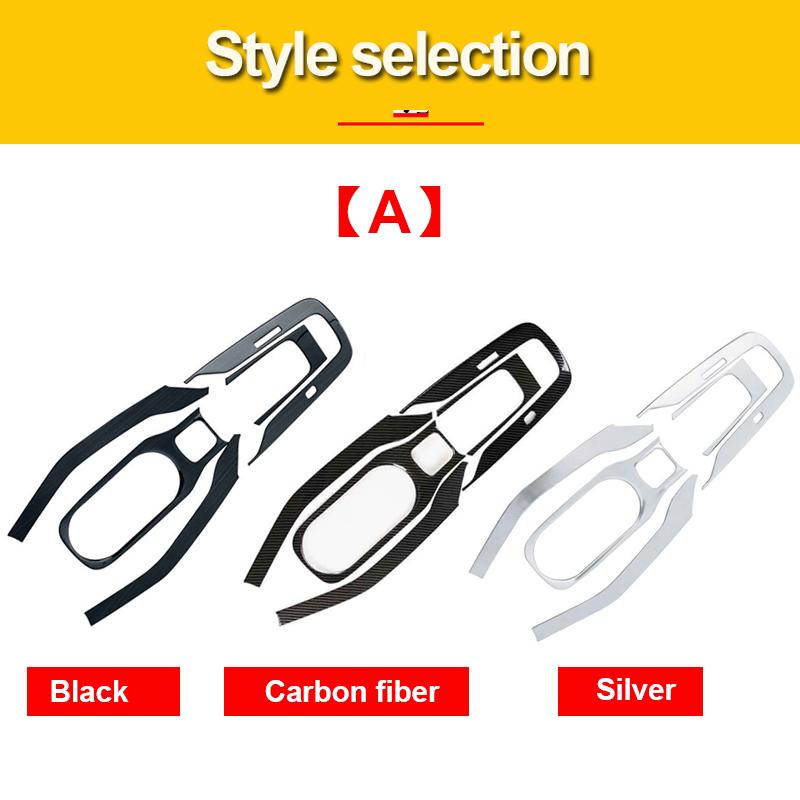 For Toyota Corolla E210    2022 12th Stainless Car Console Gearbox Gear Shift Panel Trim Frame Cover Sticker Strips