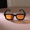 Vintage čtvercové sluneční brýle dámské Pánské Designové Ležérní sluneční brýle Ženské Pánské Venkovní Klasické zrcadlové stínidla Oculos De Sol pro každodenní nošení