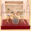 Mini Drum Set Model Display Ornaments Decoration Miniature Musical Instrument Set For Collection