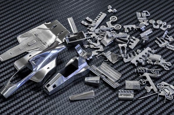 Model Factory Hiro MFH McLaren Kit Ayrton Senna Model Factory Hiro K808 Version 1/43 MP4/5 Multi-Metal 3-Type Ver.B (K809)
