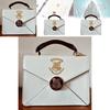 Stylish Hogwarts Inspired Themed White Pu Envelope Shoulder Bag For Trendy Everyday Use
