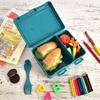 Pojemnik Śniadaniowy na Żywność Śniadaniówka Pudełko Lunchbox Sztućce