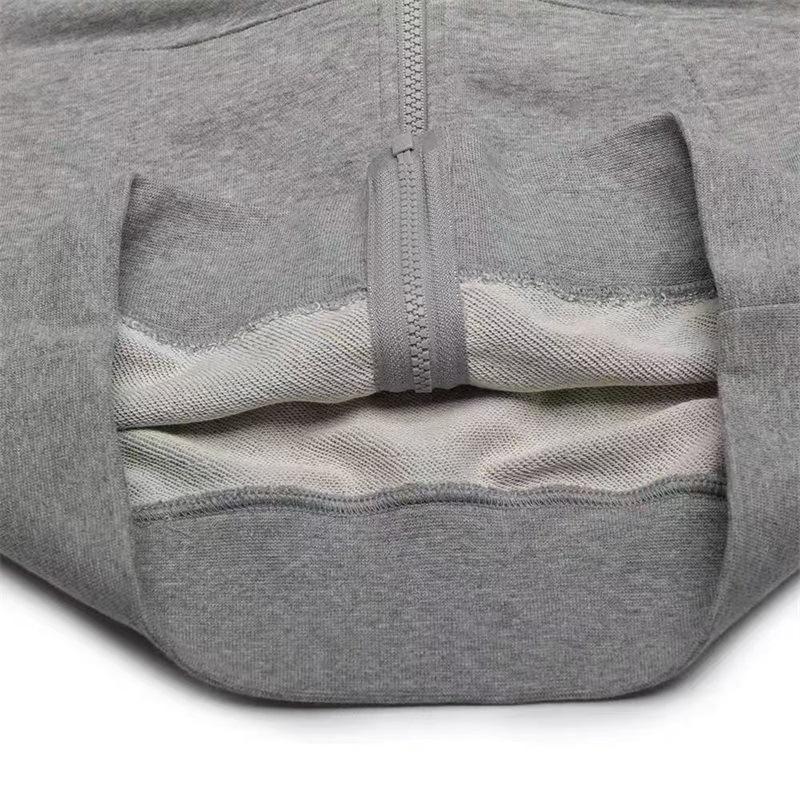 Herfst Uniseks Zware Cardigan Hoodie - Trendy Casual Sport Mode