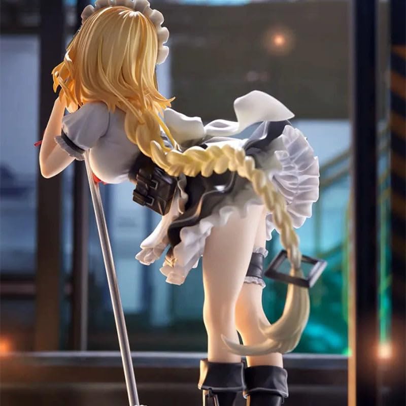 Maiden Front Gr G36 Figurina Maid Cadou Anime 2D Figurina Fată Frumoasă Aproximativ 20cm Înălțime Neoficial [Folosit]
