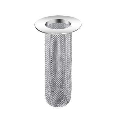 Colador de Fregadero de Baño Drenaje de Malla Fina Profunda Acero Inoxidable 304 Malla Filtro de Desagüe de Piso Cabello Anti