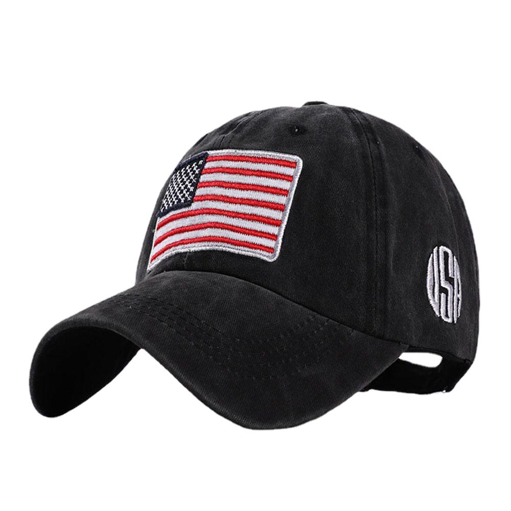 Dad Cotton Distresseded Vintage Distressed Washed Cap Baseball Stitching Embroidered Flag Usa New Brand Latest Fresh Hats Fashion Women Hip Hop Trendy