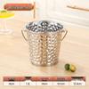 ZISIZ Stainless Steel Commercial Bar Ice Bucket
