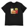 T-shirt Fast Food t-shirt anime t-shirt anime vintage blue lock chemises amples chemises homme graphique