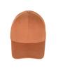 Bajal Vz Studded Oversized Ball Cap Dark Orange