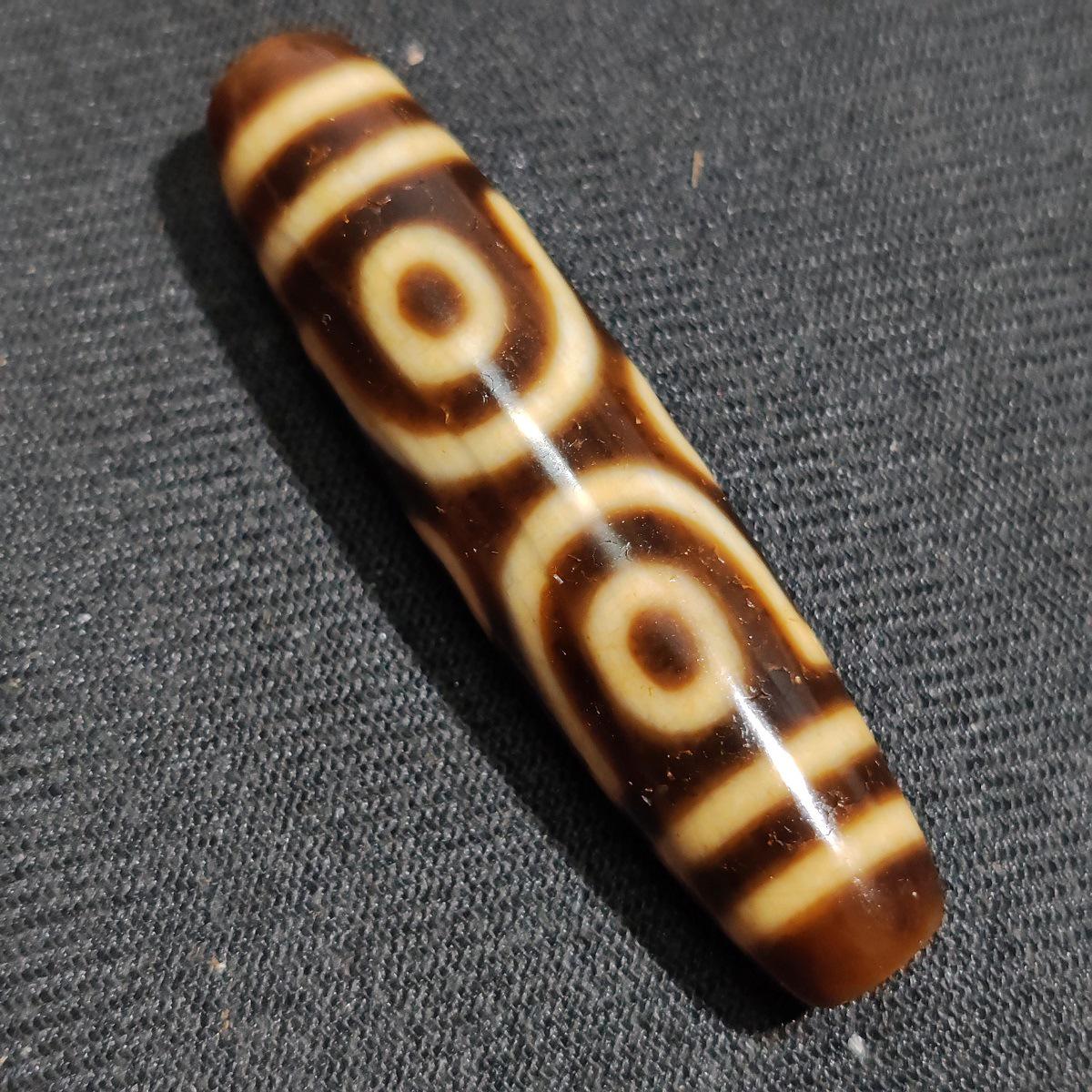 Специальное предложение: Тибетский Желтый Высокомасляный 6-Глазый Агат Дзи Аксессуар для DIY Agate Dzi Bead