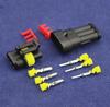30Set Sealed Waterproof Motorcycle 1 2 3 4 5 6Pin Electrical Wire Connector Plug