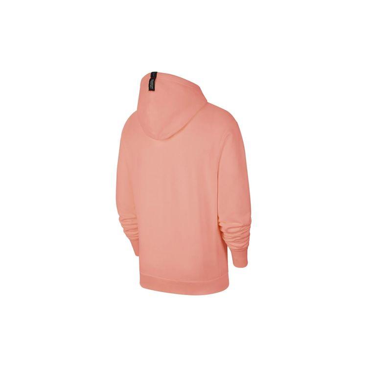 Nike DNA Print Hooded Basketball Sweatshirt Men Tops Pink BV9350-606
