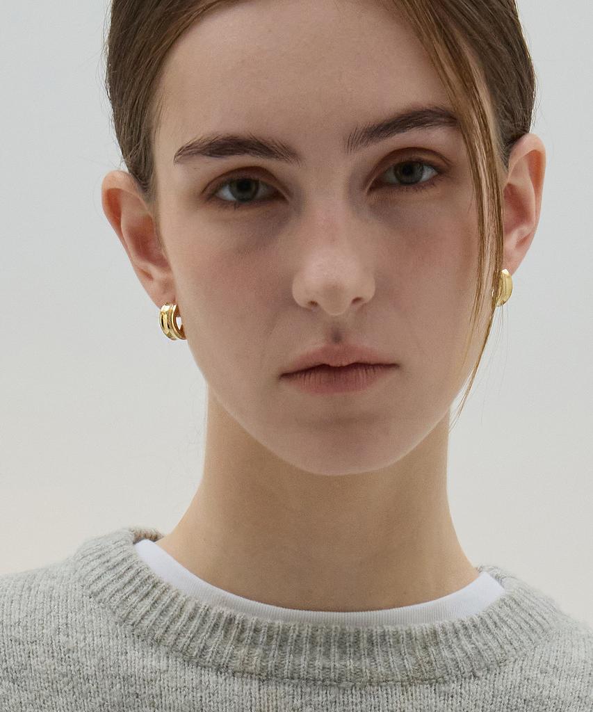 Dawnf 03H03M Polished Silver Earrings