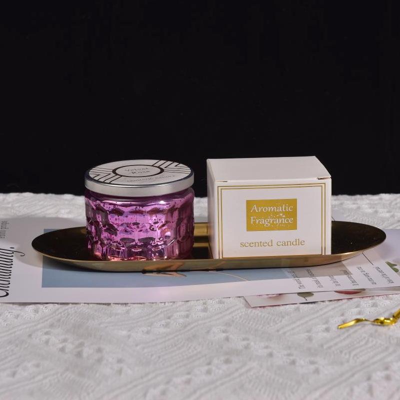 Starry Sky Embossed Cup Scented Candle Creative Souvenir Bedroom Scented Candle Wedding Birthday Gift