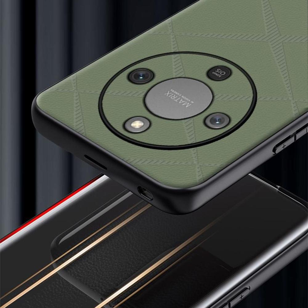 Phone Case For Honor Magic8 Lite 5G / X9d 5G / X70 5G X-Patterned TPU PU Leather PC Anti-Drop Phone Cover