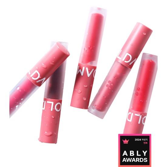 MOOLDA Tattoo Fixing Lip Water Tint — Long-Lasting Stain Lip Tint Warm Tone Color 10