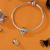 Copper Luminous Halloween Pumpkin Skull Beads Jewellery Fit Original Bracelet Necklace For Women Diy Gift