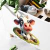 Self-adhesive Peeking Cow Wall Stickers Floor Decals for Living Room Bedroom Home Decor