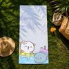 Character P-Peach C-Cat Towel Beach Towel, Quick Drying Absorbent Bath Towel For Swim,Gym,Camping,Outdoor Hot