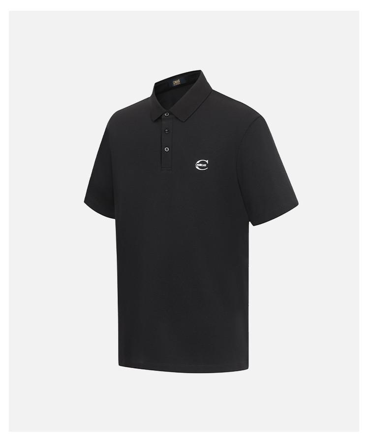 [Brand Letter Classic Version] 26 Spring/Summer Simple and High End Versatile Men's Short Sleeved Polo Shirt