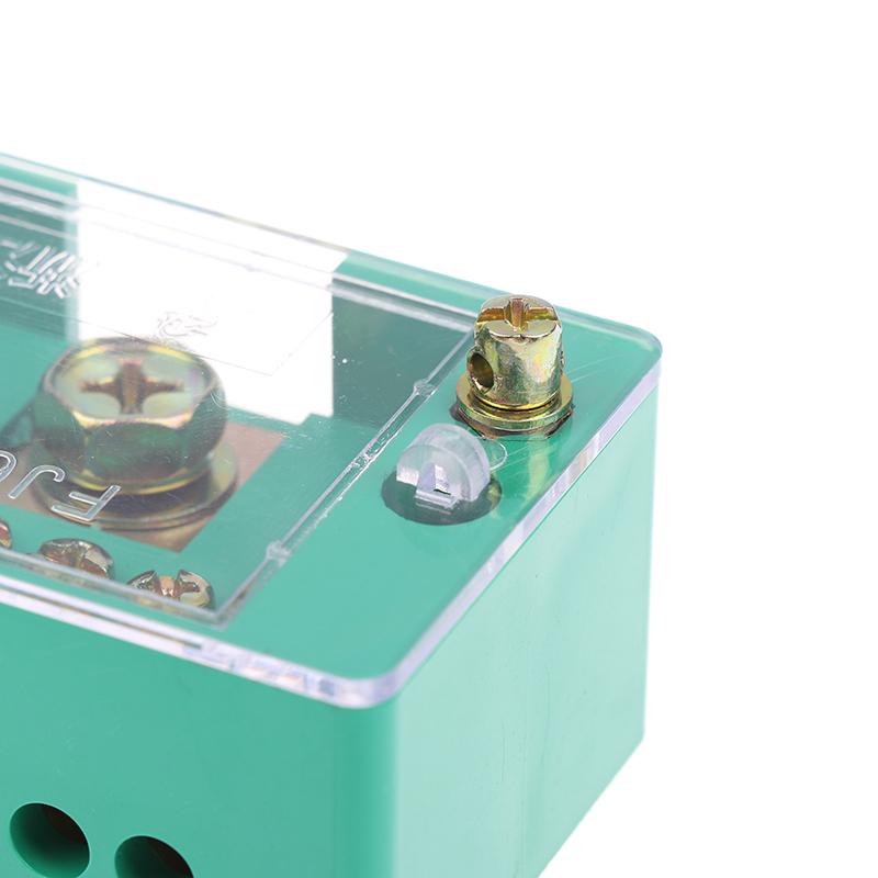 Single Phase 2-In 4/12 Outgoing Brass Terminal Block Box Household Distribution Box Junction Box Terminal Block 220 V