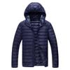 Mens Plus Size Hooded Lightweight Padded Winter Warm Loose Casual Outerwear Coat