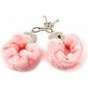 Menottes poignets acier fourrure rose - nmc - menottes - adulte - utiliser avec précaution